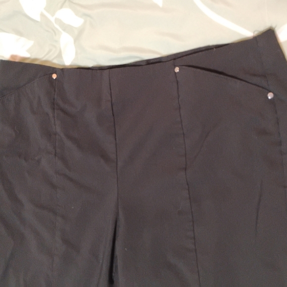 Alfani Classic Black Straight Leg Pants - Picture 4 of 11
